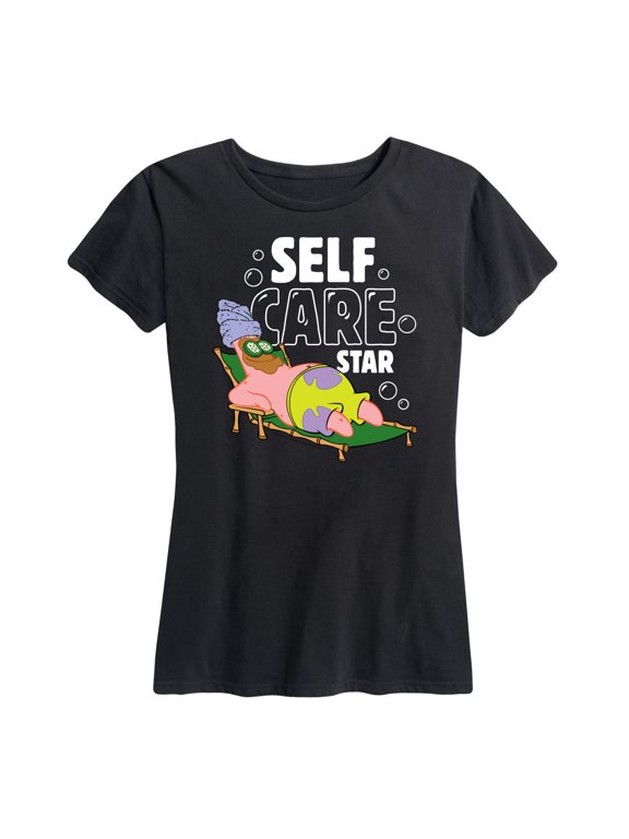 - Patrick Self Care Star Women's Short Sleeve Graphic T-Shirt