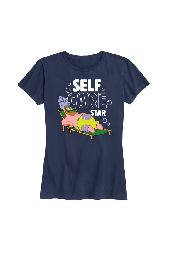- Self Care Patrick Star - Women's Short Sleeve Graphic T-Shirt
