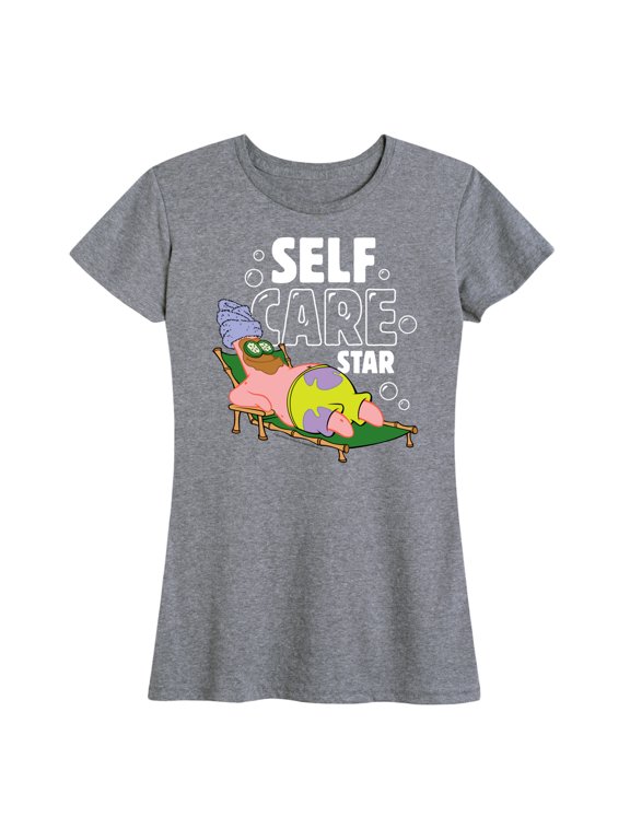 - Patrick Self Care Star Women's Short Sleeve Graphic T-Shirt