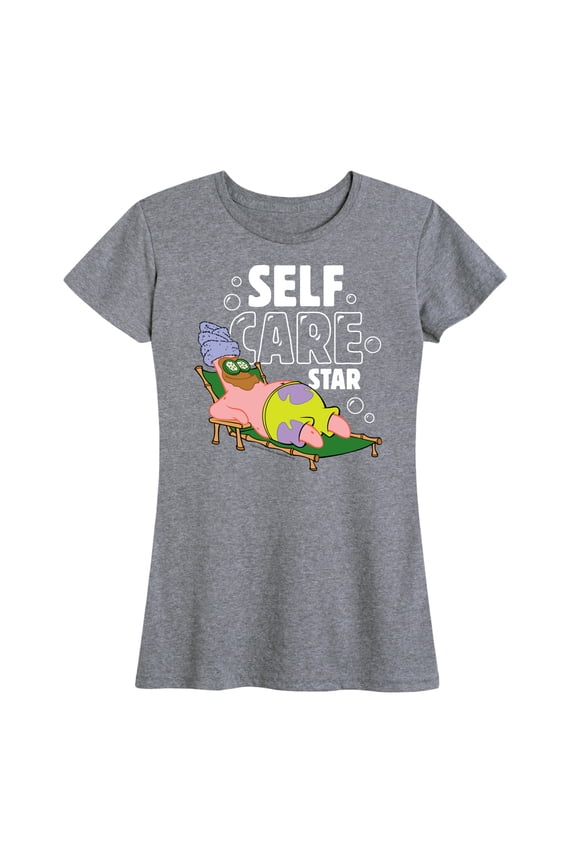 - Self Care Patrick Star - Women's Short Sleeve Graphic T-Shirt