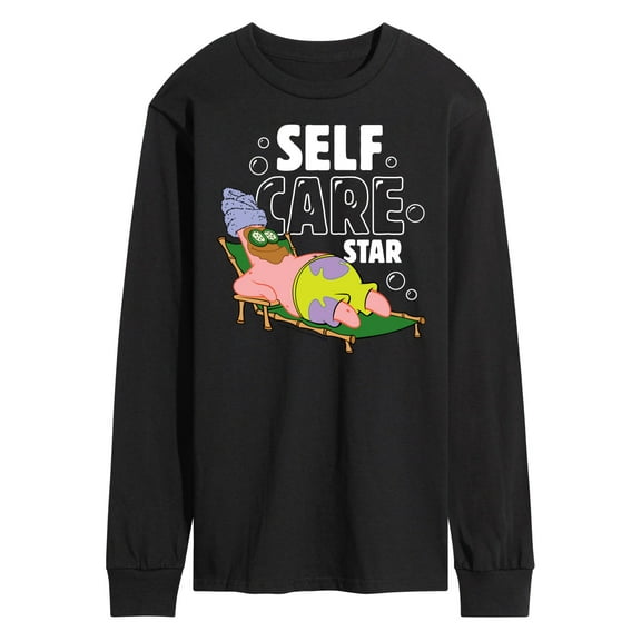 SpongeBob SquarePants - Self Care Star - Men's Long Sleeve T-Shirt