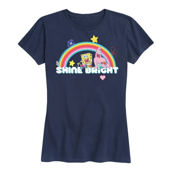 SpongeBob SquarePants - Shine Bright - Women's Short Sleeve Graphic T-Shirt