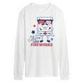 thumbnail image 1 of SpongeBob SquarePants - Shine Like Fireworks - Men's Long Sleeve T-Shirt, 1 of 1