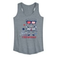 thumbnail image 1 of SpongeBob SquarePants - Shine Like Fireworks - Women's Racerback Tank Top, 1 of 6