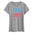 thumbnail image 1 of SpongeBob SquarePants - Silhouette Stars Stripes - Women's Short Sleeve Graphic T-Shirt, 1 of 6