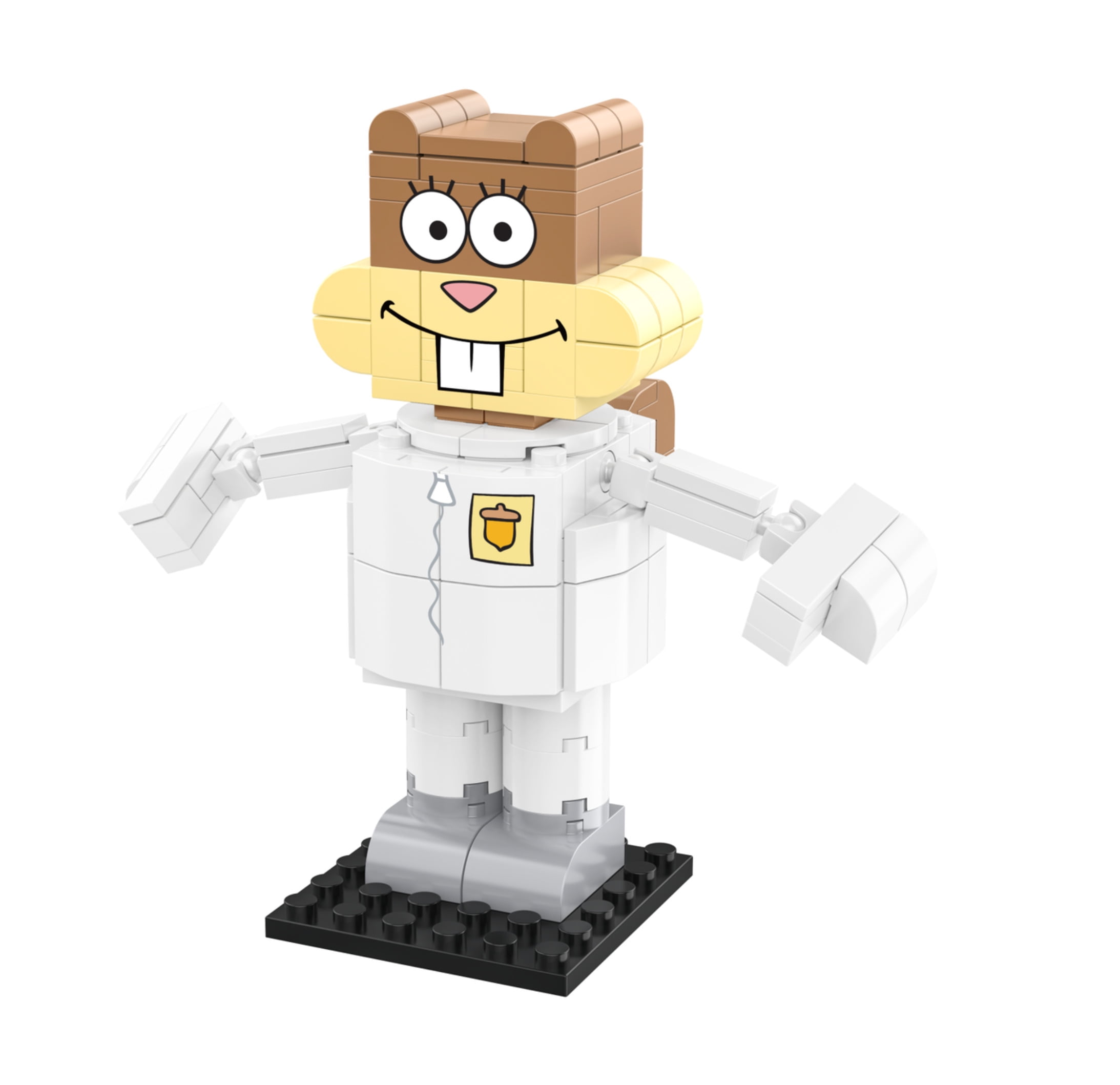SpongeBob SquarePants Snap Switch Sandy Cheeks Block Figure
