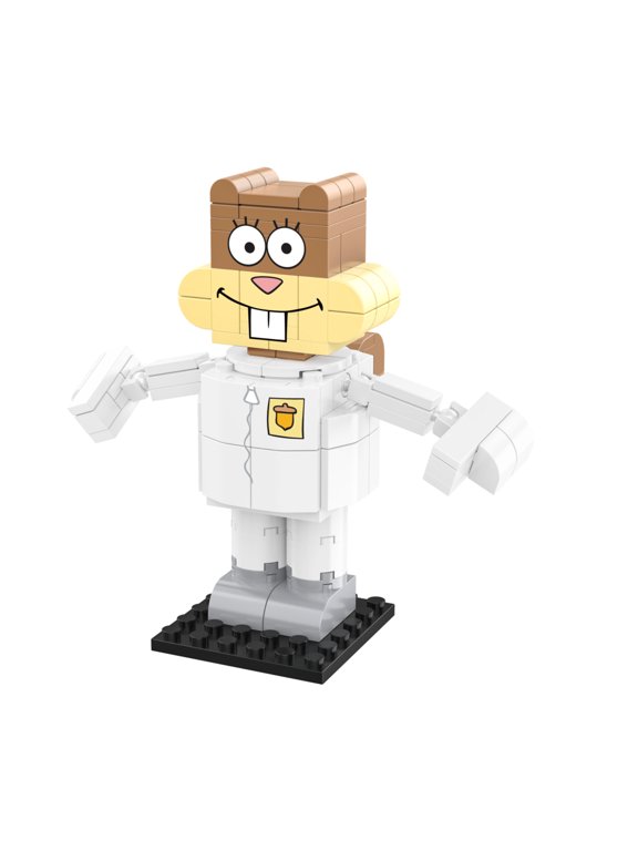 SpongeBob SquarePants Snap Switch Sandy Cheeks Block Figure
