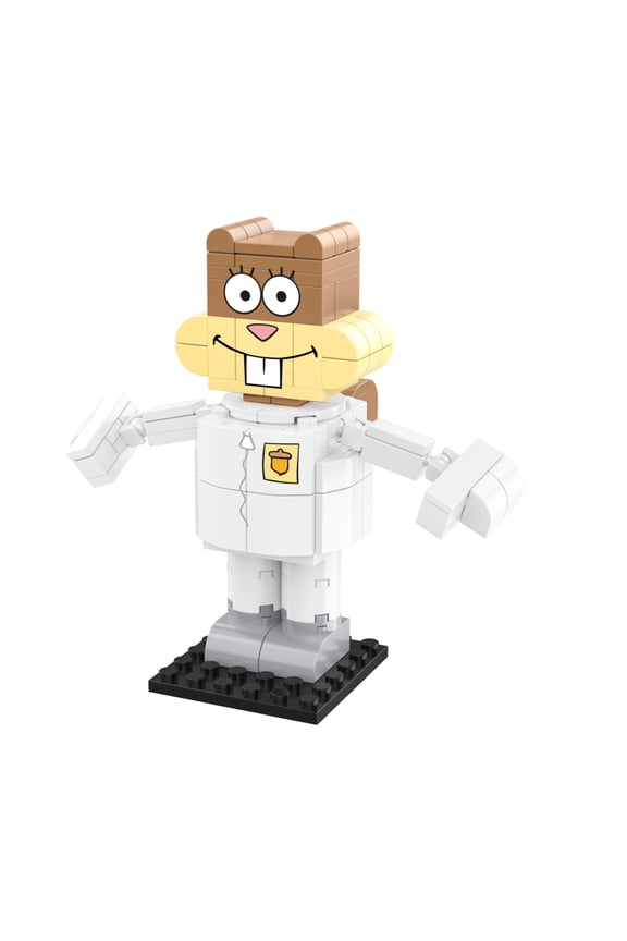 SpongeBob SquarePants Snap Switch Sandy Cheeks Block Figure