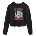 thumbnail image 1 of SpongeBob SquarePants - Soak Up Positivity - Juniors Cropped Pullover Hoodie, 1 of 6
