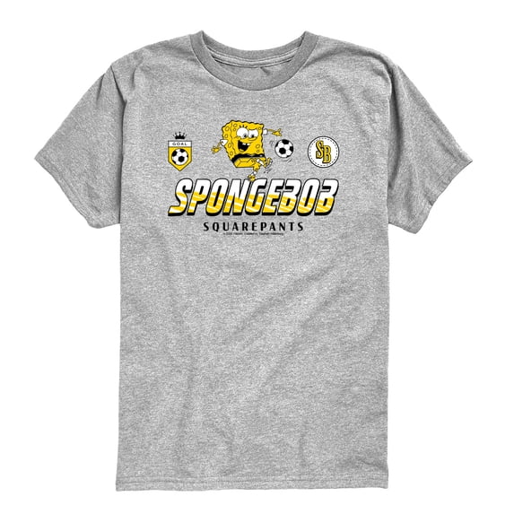 SpongeBob SquarePants - Soccer Jersey - Toddler Boys Short Sleeve Graphic T-Shirt