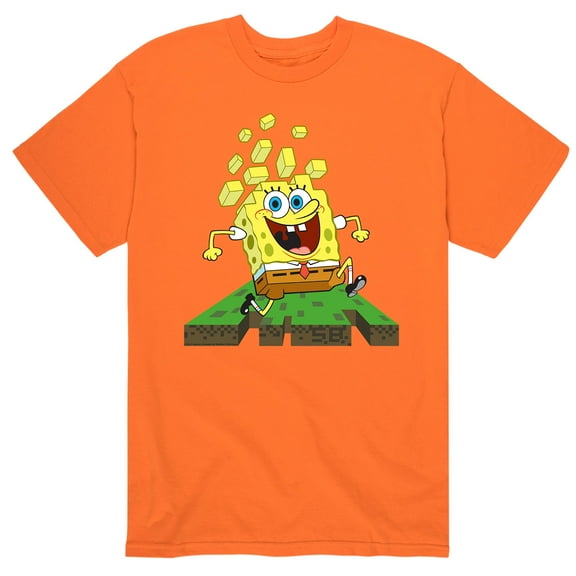 SpongeBob SquarePants - Sponge Block - Men's Short Sleeve Graphic T-Shirt