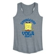 thumbnail image 1 of SpongeBob SquarePants - Sponge Yoga Pants - Women's Racerback Tank Top, 1 of 6