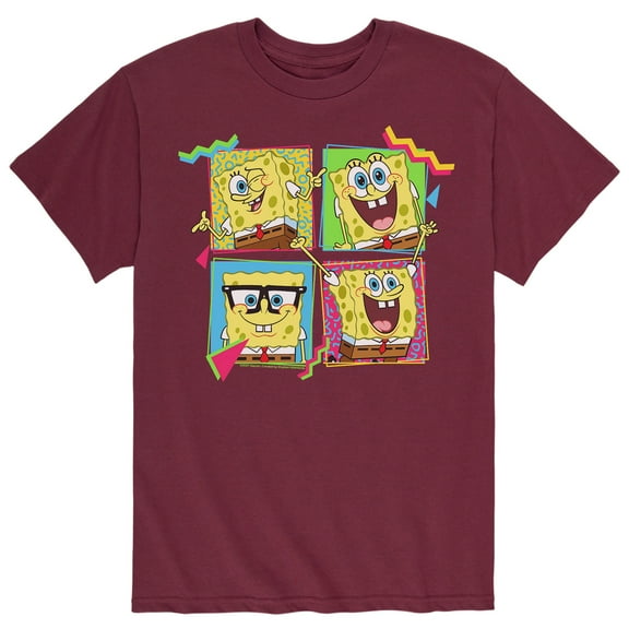 SpongeBob SquarePants - SpongeBob Emotions - Men's Short Sleeve Graphic T-Shirt