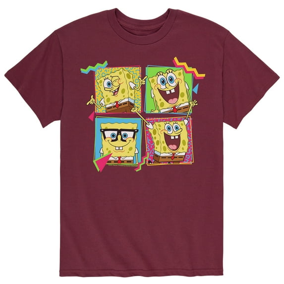 SpongeBob SquarePants - SpongeBob Emotions - Men's Short Sleeve Graphic T-Shirt