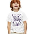 thumbnail image 1 of SpongeBob SquarePants SpongeBob Felt Pen Grin Kids T Shirt for Youth Boys and Girls, White, Small, 1 of 5