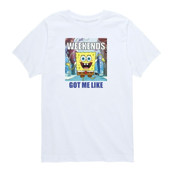 SpongeBob SquarePants - SpongeBob Meme - Toddler And Youth Short Sleeve Graphic T-Shirt