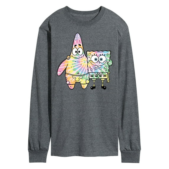 SpongeBob SquarePants - SpongeBob & Patrick Tie Dye - Men's Long Sleeve T-Shirt