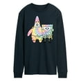 thumbnail image 1 of SpongeBob SquarePants - SpongeBob & Patrick Tie Dye - Men's Long Sleeve T-Shirt, 1 of 6