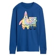 thumbnail image 1 of SpongeBob SquarePants - SpongeBob & Patrick Tie Dye - Men's Long Sleeve T-Shirt, 1 of 6