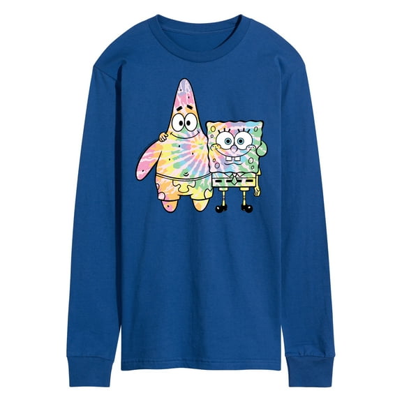 SpongeBob SquarePants - SpongeBob & Patrick Tie Dye - Men's Long Sleeve T-Shirt
