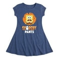 thumbnail image 1 of SpongeBob SquarePants - SpongeBob Scaredy Pants - Toddler And Youth Girls Fit And Flare Dress, 1 of 5
