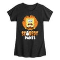 thumbnail image 1 of SpongeBob SquarePants - SpongeBob Scaredy Pants - Toddler And Youth Girls Short Sleeve Graphic T-Shirt, 1 of 6