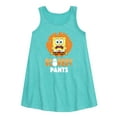 thumbnail image 1 of SpongeBob SquarePants - SpongeBob Scaredy Pants - Toddler and Youth Girls A-line Dress, 1 of 5