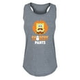 thumbnail image 1 of SpongeBob SquarePants - SpongeBob Scaredy Pants - Women's Racerback Tank Top, 1 of 6