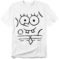thumbnail image 1 of Spongebob T-Shirt Spongebob Sketch Smile Unisex Graphic Tee for Men & Women, 1 of 7