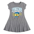 thumbnail image 1 of SpongeBob SquarePants - SpongeBob Slugger Pants  - Toddler And Youth Girls Fit And Flare Dress, 1 of 1