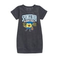 thumbnail image 1 of SpongeBob SquarePants - SpongeBob Slugger Pants - Toddler And Youth Girls Fleece Dress, 1 of 5
