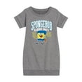 thumbnail image 1 of SpongeBob SquarePants - SpongeBob Slugger Pants - Toddler And Youth Girls Fleece Dress, 1 of 1