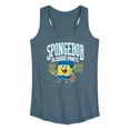 thumbnail image 1 of SpongeBob SquarePants - SpongeBob Slugger Pants - Women's Racerback Tank Top, 1 of 5