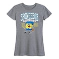 thumbnail image 1 of SpongeBob SquarePants - SpongeBob Slugger Pants - Women's Short Sleeve Graphic T-Shirt, 1 of 5