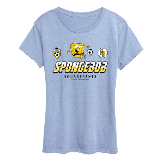 SpongeBob SquarePants - SpongeBob Soccer Jersey - Women's Short Sleeve Graphic T-Shirt