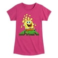 thumbnail image 1 of SpongeBob SquarePants - SpongeBob SquarePants - Block Art - Toddler And Youth Girls Short Sleeve T-Shirt, 1 of 5