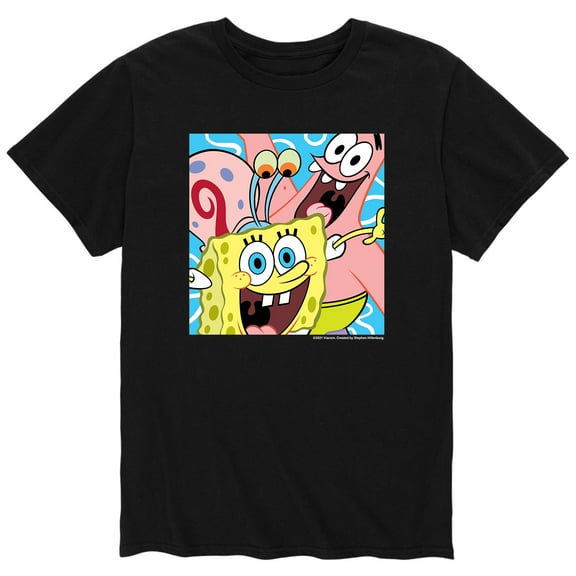 SpongeBob SquarePants - SpongeBob SquarePants - Patrick Gary - Men's Short Sleeve Graphic T-Shirt