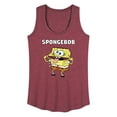 thumbnail image 1 of SpongeBob SquarePants - SpongeBob SquarePants - Women's Racerback Tank, 1 of 5