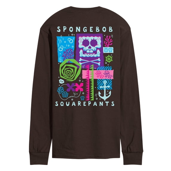 SpongeBob SquarePants - SpongeBob Underworld - Men's Long Sleeve Graphic T-Shirt