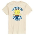 thumbnail image 1 of SpongeBob SquarePants - SpongeBob Yoga Pants - Men's Short Sleeve Graphic T-Shirt, 1 of 6