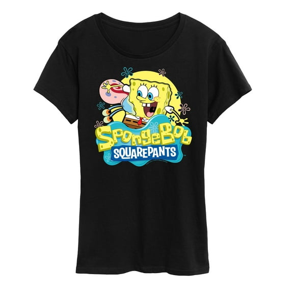 SpongeBob SquarePants - SpongeBob and Gary - Women's Short Sleeve Graphic T-Shirt