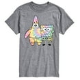 thumbnail image 1 of SpongeBob SquarePants - SpongeBob and Patrick Tie Dye - Men's Short Sleeve Graphic T-Shirt, 1 of 6