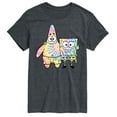thumbnail image 1 of SpongeBob SquarePants - SpongeBob and Patrick Tie Dye - Men's Short Sleeve Graphic T-Shirt, 1 of 6