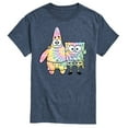 thumbnail image 1 of SpongeBob SquarePants - SpongeBob and Patrick Tie Dye - Men's Short Sleeve Graphic T-Shirt, 1 of 6
