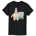 thumbnail image 1 of SpongeBob SquarePants - SpongeBob and Patrick Tie Dye - Men's Short Sleeve Graphic T-Shirt, 1 of 6