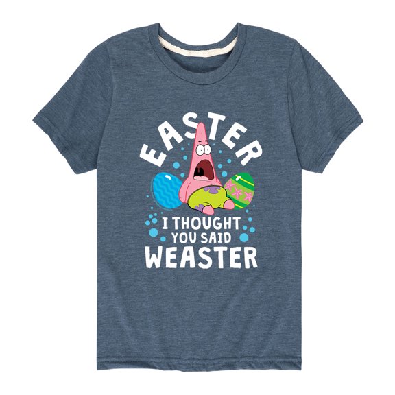 SpongeBob SquarePants - SpongeBob's Easter - Toddler And Youth Short Sleeve Graphic T-Shirt