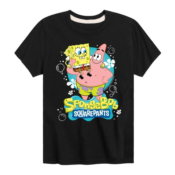 SpongeBob SquarePants - Spongebob And Patrick - Toddler & Youth Short Sleeve Graphic T-Shirt