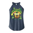 thumbnail image 1 of SpongeBob SquarePants - Spongebob Happy St. Patricks Day - Juniors High Neck Tank Top, 1 of 6