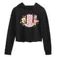 thumbnail image 1 of SpongeBob SquarePants - Spongebob Patrick Candy Canes - Juniors Cropped Pullover Hoodie, 1 of 6