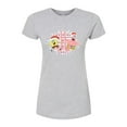 thumbnail image 1 of SpongeBob SquarePants - Spongebob Patrick Candy Canes - Juniors Fitted Graphic T-Shirt, 1 of 6